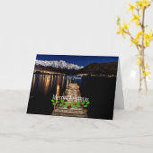 Nieuw-Zeeland op 's nachts. Kaart (Gele Bloem)