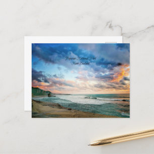 Nieuw-Zeeland, Paparoa National Park, Briefkaart