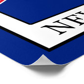 Nieuw-Zeeland Poster (Hoek)