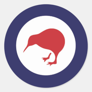 Nieuw-Zeeland RAF Kiwi Roundel Ronde Sticker