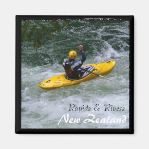 Nieuw-Zeeland, Rapids en Rivieren Adrenaline (Magn Magneet