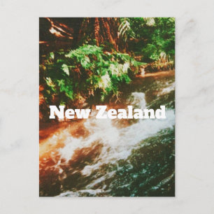 Nieuw-Zeeland Reisprint Briefkaart