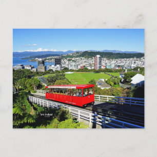 Nieuw-Zeeland, Rode Kabeltram Briefkaart