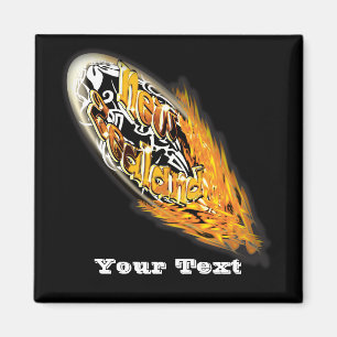 "Nieuw-Zeeland" rugby Kiwis fans supporters Magneet