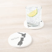 Nieuw-Zeeland Sandstone Onderzetter (Zijkant)