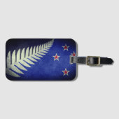 Nieuw-Zeeland Silver Fern Bagagelabel (Voorkant (horizontaal))