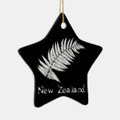 Nieuw-Zeeland Silver Fern Ornament (Rechts)