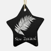 Nieuw-Zeeland Silver Fern Ornament (Links)