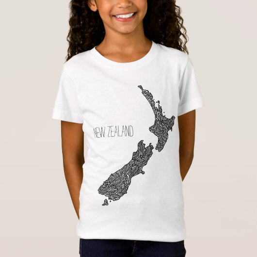 Nieuw-Zeeland T-shirt (Voorkant)
