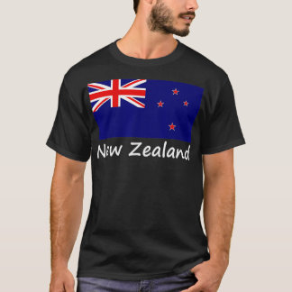 Nieuw-Zeeland T-shirt van de vlag Kiwi Zealander