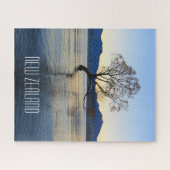 nieuw - zeeland tree wanaka legpuzzel (Horizontaal)