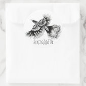 Nieuw-Zeeland Tui Sticker (Tas)