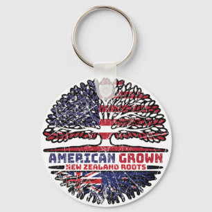 Nieuw-Zeeland US American USA United States Tree Sleutelhanger