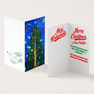 Nieuw-Zeeland Vogels Kerstkaart Kaart