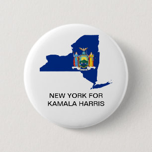 Nieuw-Zeeland voor Kamala Harris 2024 Button