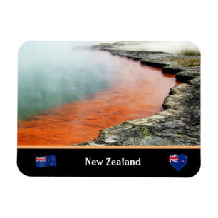 Nieuw-Zeeland, Wai-O-Tapu en Champagne Pool Magneet