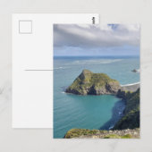 Nieuw-Zeeland Whatipu Beach Uitzicht Omanawanui Tr Briefkaart (Voorkant / Achterkant)