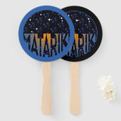 Nieuw-Zeeland Zeven zussen Maori MATARIKI 2c Handwaaier (Voorkant en achterkant)