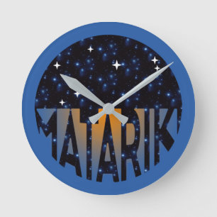 Nieuw-Zeeland Zeven zussen Maori MATARIKI 2c Ronde Klok