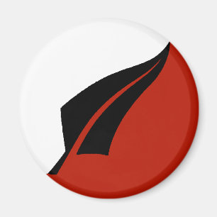 Nieuw-Zeeland Zilveren Varen Koelkast Magnet Magneet