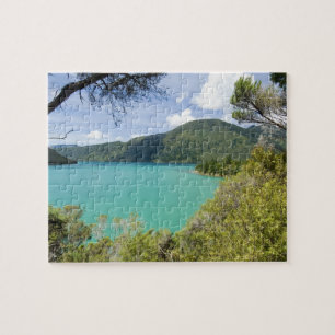 Nieuw-Zeeland, Zuidereiland, Marlborough Sounds. Legpuzzel