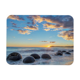 Nieuw-Zeeland, Zuidereiland, Moeraki Boulders Magneet