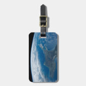 Nieuw-Zeelands Noordereiland. Bagagelabel (Voorkant verticaal)