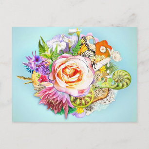 Nieuw-Zeelandse collage Briefkaart