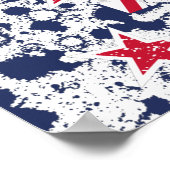 Nieuw-Zeelandse FLAG KCALIMA-effect door Masanser Poster (Hoek)