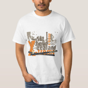 Nieuw-Zeelandse grafische overhemden en cadeaus T-shirt