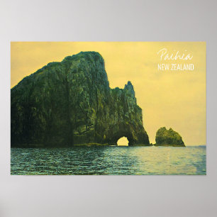 Nieuw-Zeelandse Hole in de Rock Poster