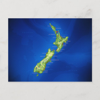 Nieuw-Zeelandse kaart