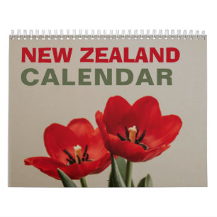 Nieuw-Zeelandse kalender met Feestdagen 2026