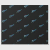 NIEUW ZEELANDSE KERNEENVOUDIGE PAUA-WRAPPINGSPAPIE CADEAUPAPIER (Vlak)