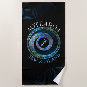 NIEUW-ZEELANDSE KORU PAUA RINGEN STRANDLAKEN