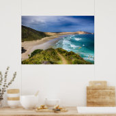 Nieuw-Zeelandse kustlijn Poster (Keuken)