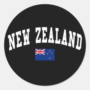 Nieuw-Zeelandse stijl Ronde Sticker