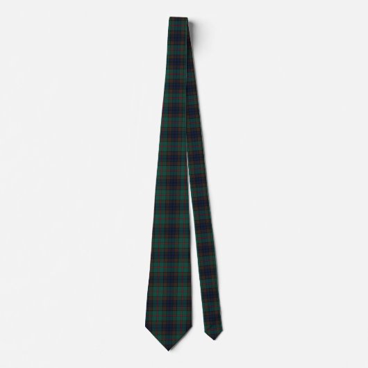 Nieuw-Zeelandse Tartan Plaid Pattern Stropdas (Voorkant)