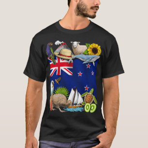 Nieuw-Zeelandse trots T-shirt