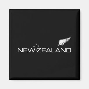 Nieuw-Zeelandse varen vlag atletische Srts stijl T Magneet
