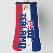 Nieuw-Zeelandse vlag: een geweldige patriottische  Golfheadcover (Draai 90)