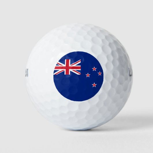 Nieuw-Zeelandse vlag Golfballen (Voorkant)