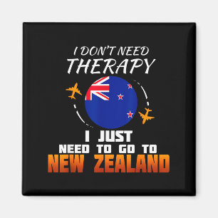 Nieuw-Zeelandse Vlag I Vakantie I Grappig Nieuw-Ze Magneet