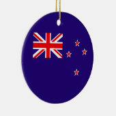 Nieuw-Zeelandse vlag Keramisch Ornament (Rechts)