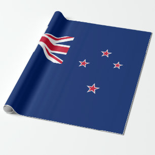 Nieuw-Zeelandse vlag (NZ) Cadeaupapier