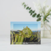 Nieuw-Zeelandse vlas Briefkaart (Staand voorkant)