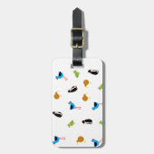 Nieuw-Zeelandse vogels Bagagelabel (Voorkant verticaal)