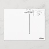 Nieuw-Zeelandse vulkanische briefkaart (Achterkant)