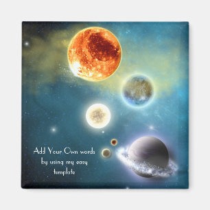 Nieuw zonnestelsel Magnet Magneet