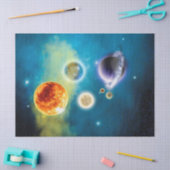 Nieuw zonnestelsel tissuepapier (Craft)